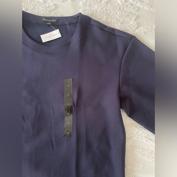 Banana Republic Soft Touch Scuba Drop-Shoulder Top - Picture 6 of 12